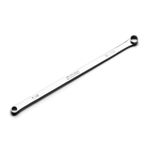 1/4 in x 5/16 in 0-Degree Offset Extra-Long Box End Wrench